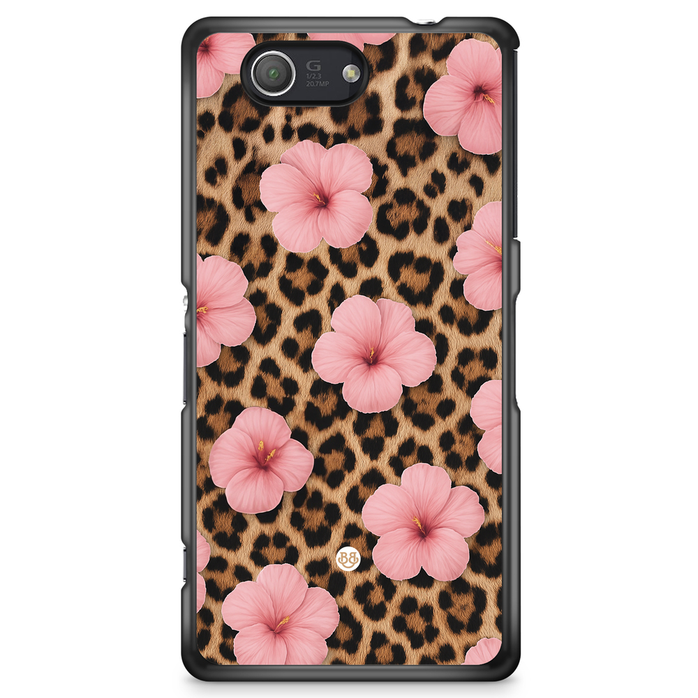 Sony Xperia Z3 Compact Case - WILD BLOOM - Leopard Flower