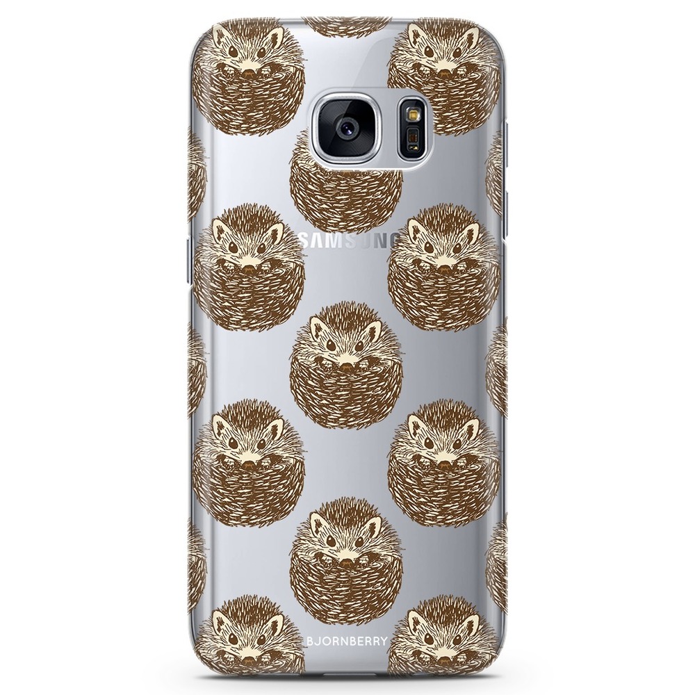 Samsung Galaxy S6 Edge TPU Case - Small Hedgehogs