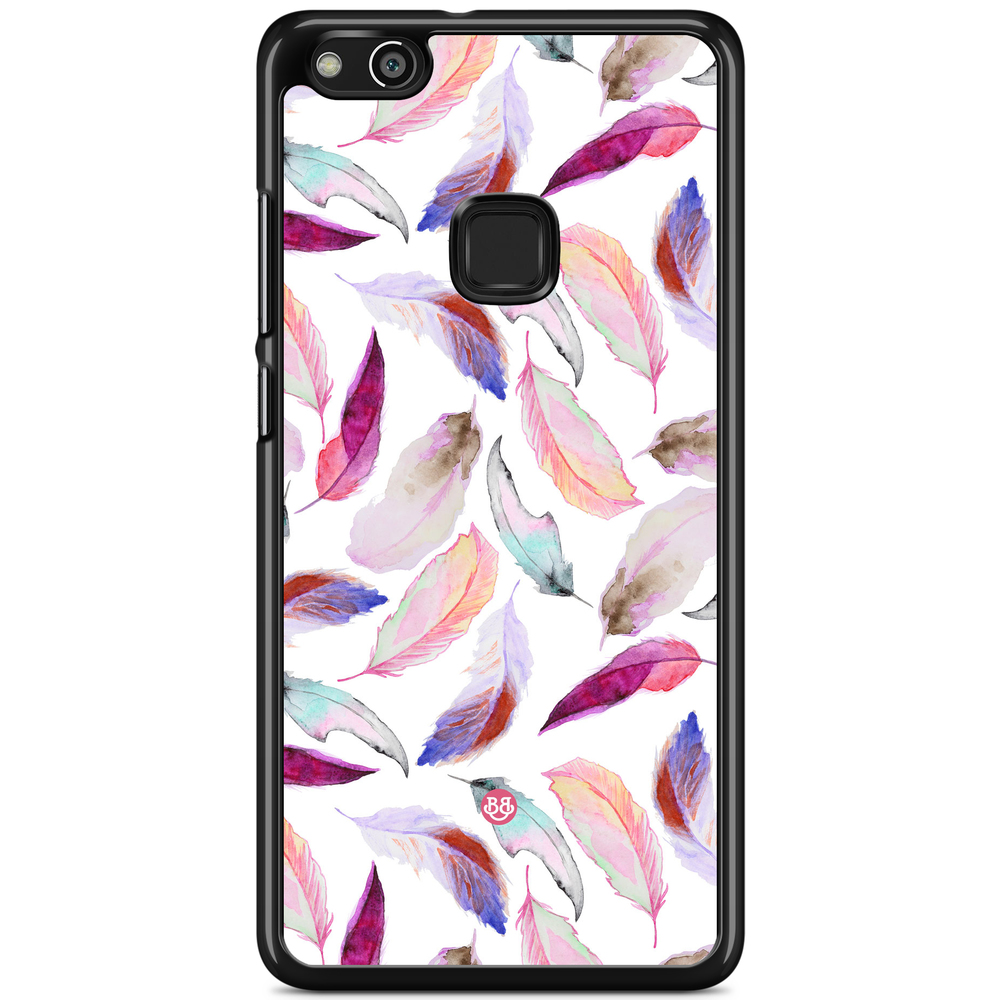 Huawei P10 Lite Case - Watercolor Feathers