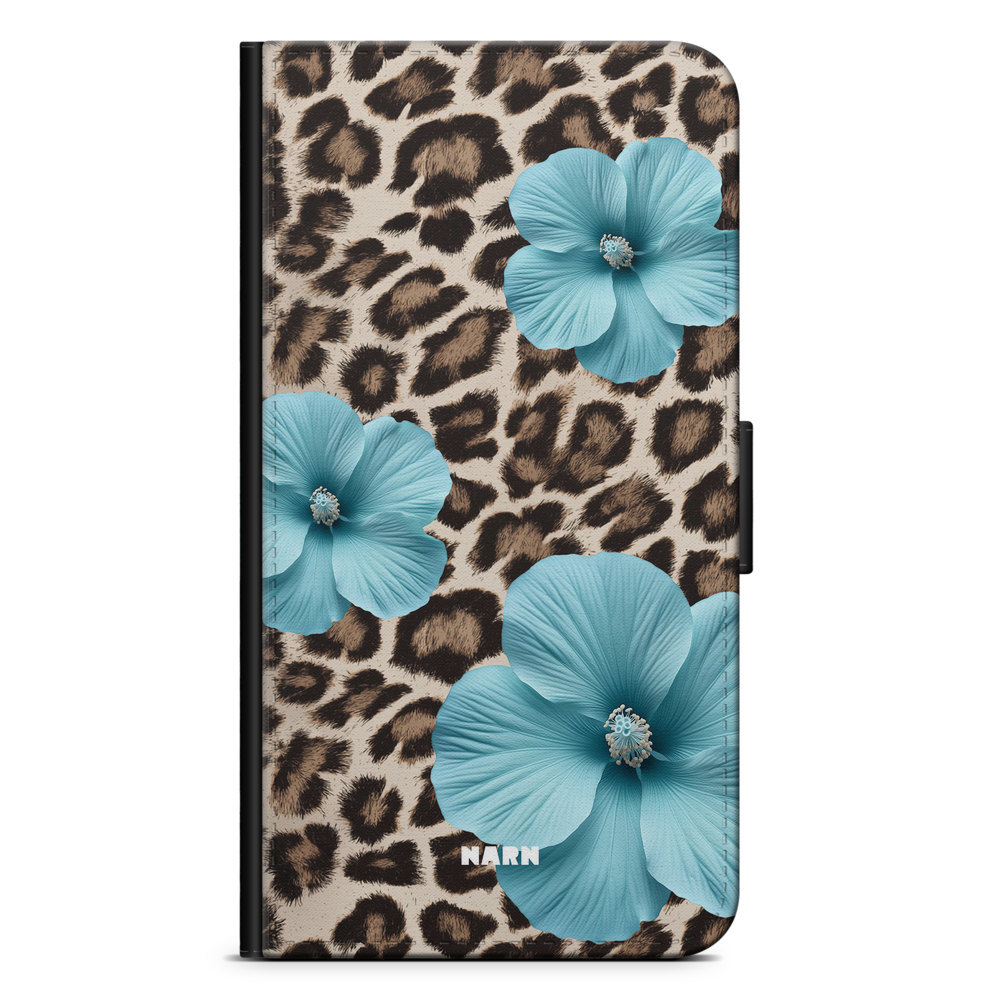 Sony Xperia 10 II Plånboksfodral - Turquoise Leopard | Mobilskal & Mobilfodral BJORNBERRY