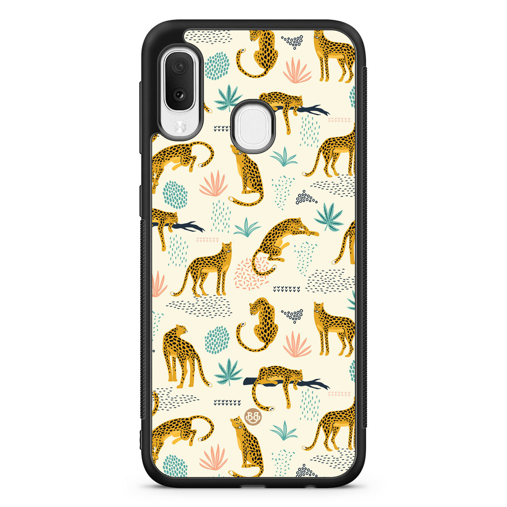 Samsung Galaxy A20e Case - Tropic Leopards