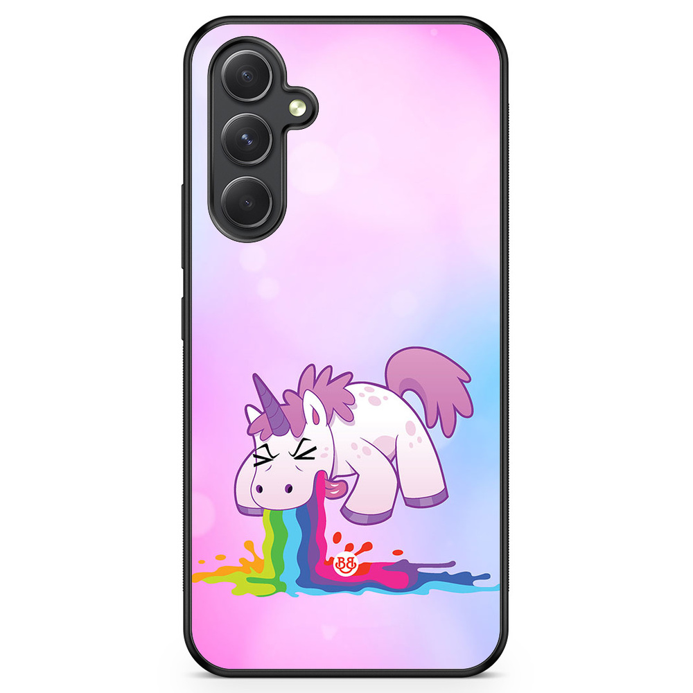Samsung Galaxy A54 5G Case - Puking Unicorn