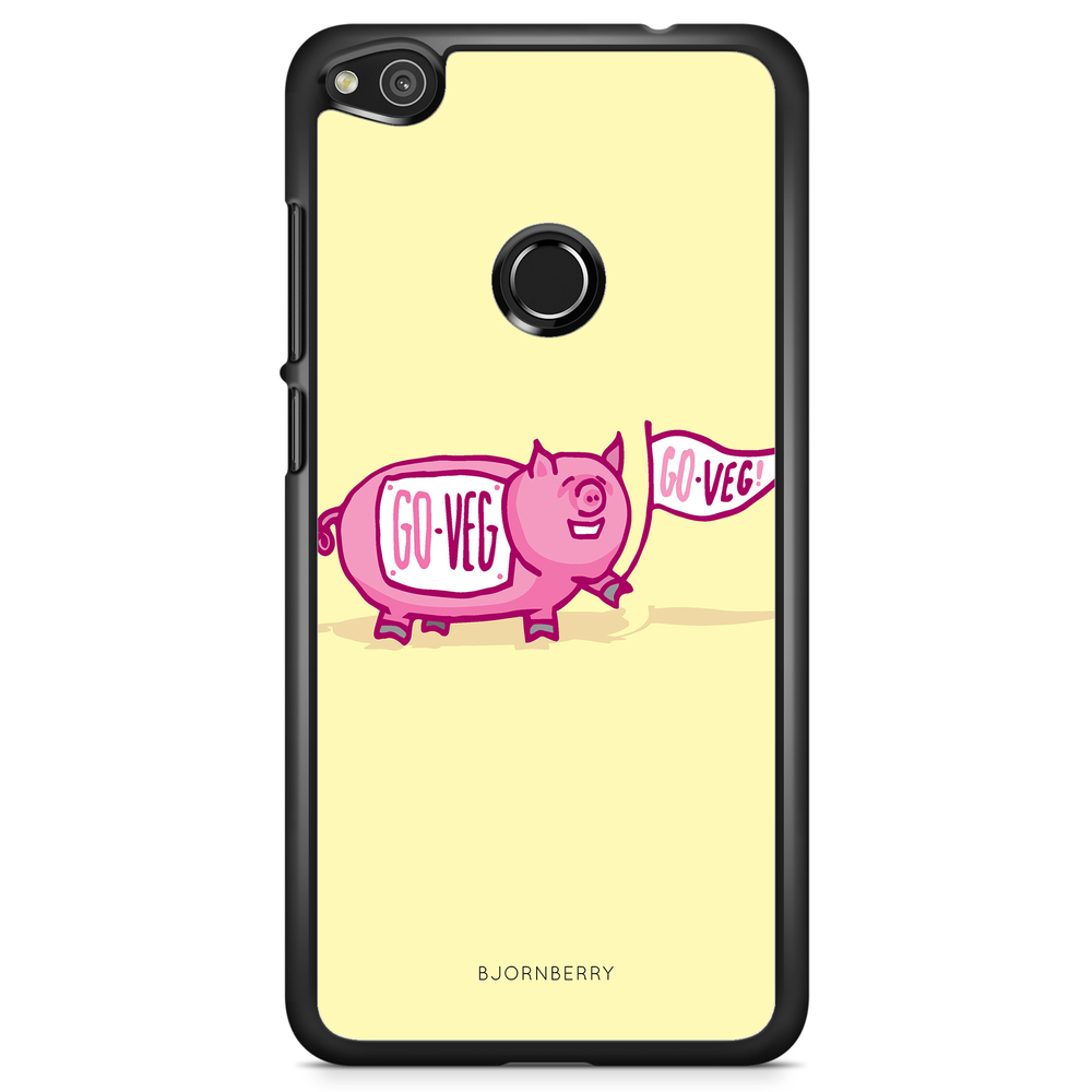 Huawei Honor 8 Lite Case - Pink Pig