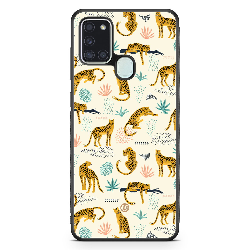 Samsung Galaxy A21s Case - Tropic Leopards