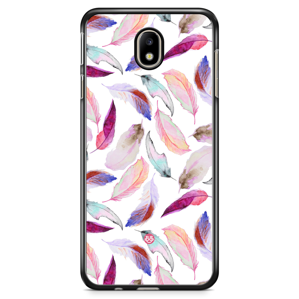 Samsung Galaxy J5 (2017) Case - Watercolor Feathers