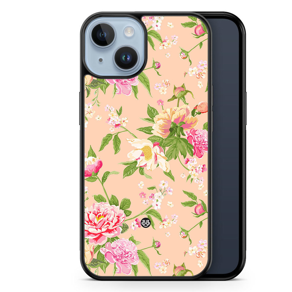 iPhone 14 Plus Case - Peony Flowers