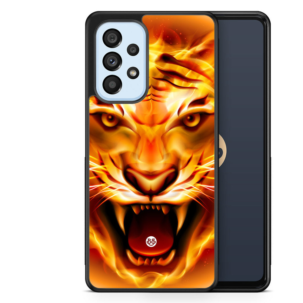 Samsung Galaxy A53 5G Case - Flames Tiger