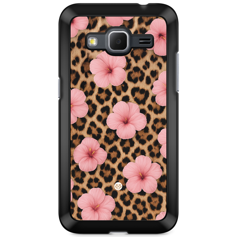 Samsung Galaxy Core Prime Case - WILD BLOOM - Leopard Flower