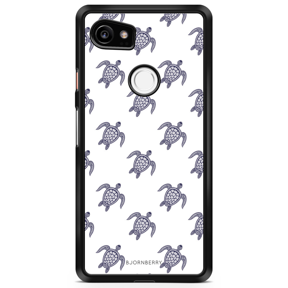 Google Pixel 2 XL Case - Blue Turtles