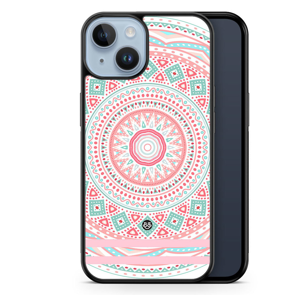 iPhone 14 Plus Case - Pastel Mandala