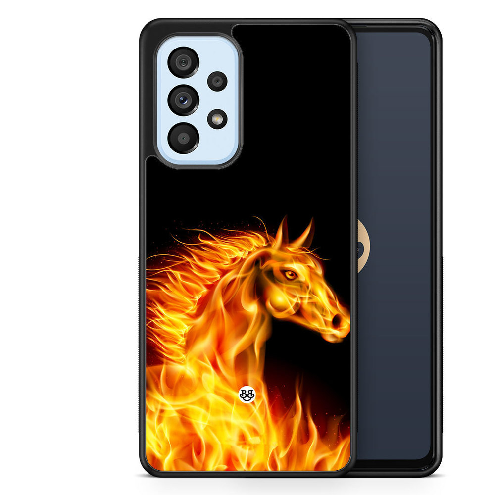 Samsung Galaxy A53 5G Case - Flames Horse