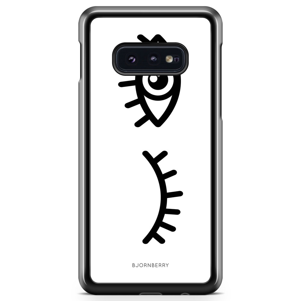 Samsung Galaxy S10e Case - Black Eyes