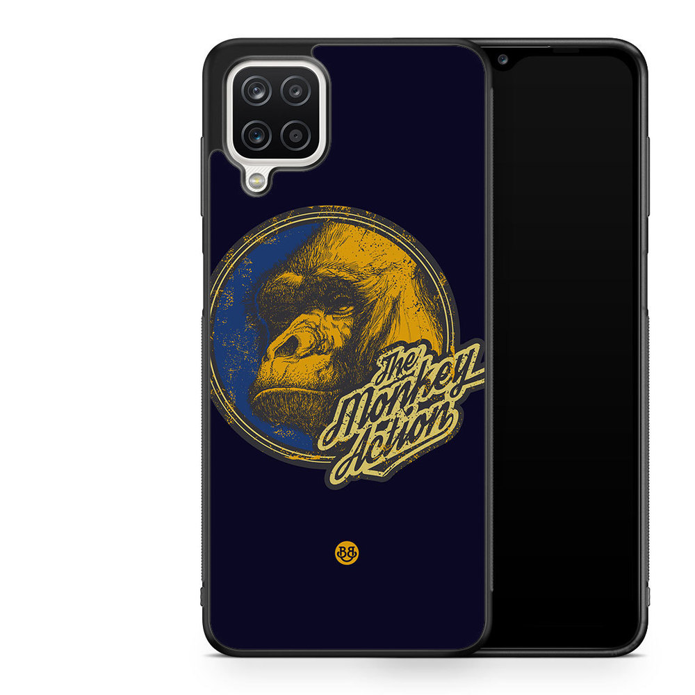 Samsung Galaxy A12 Case - Monkey Action