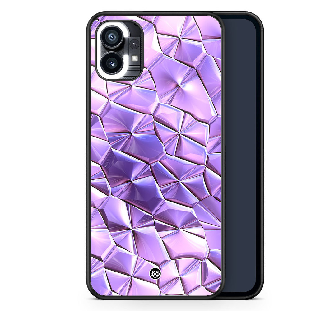 Nothing Phone (1) Case - Purple Crystal