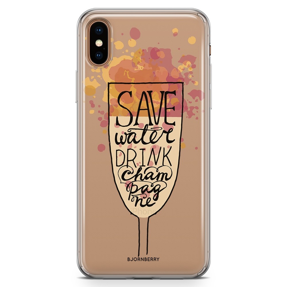 iPhone Xs Max Fashion Case - Champagne