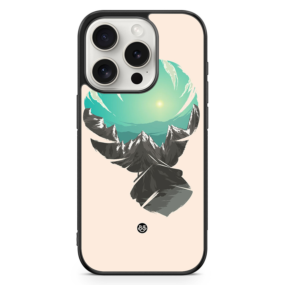 iPhone 15 Pro Case - Baloon mountain