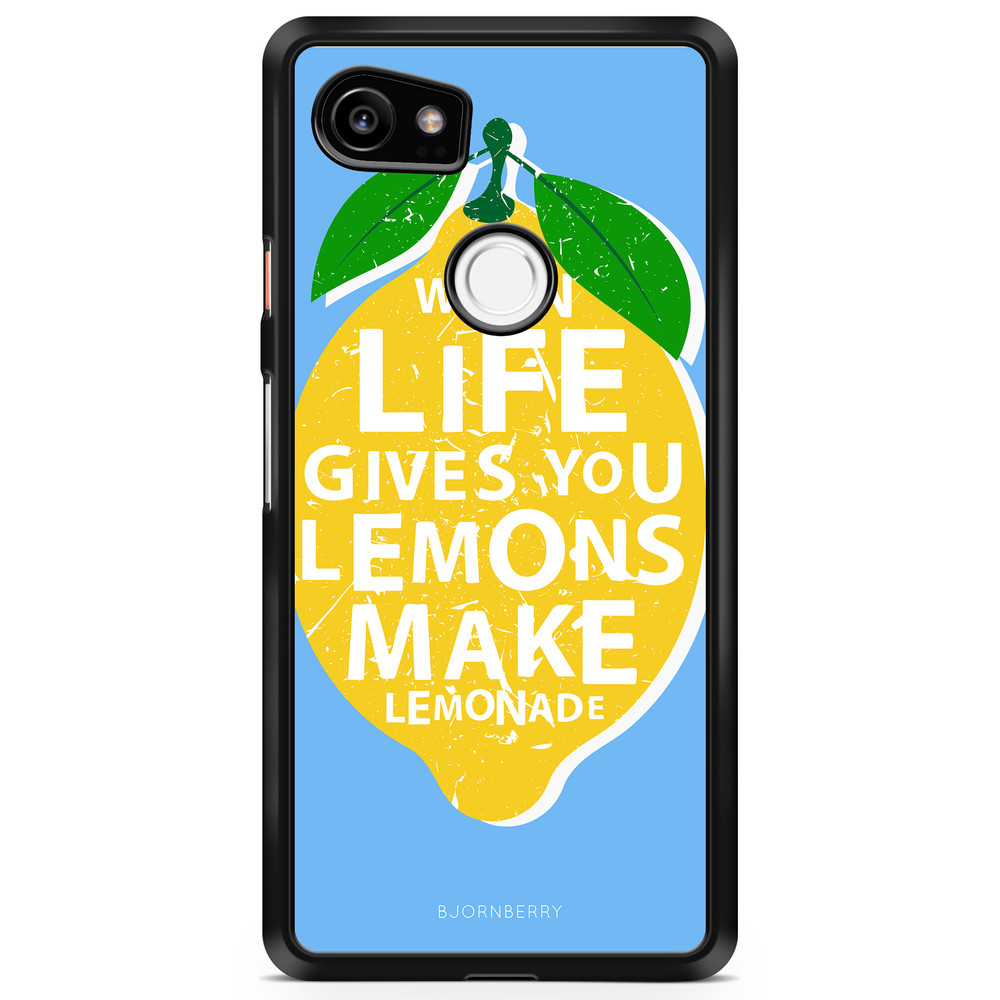 Google Pixel 2 XL Case - Lemon Quote