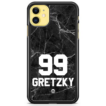 iPhone 11 Custom Case - Black Marmor Number