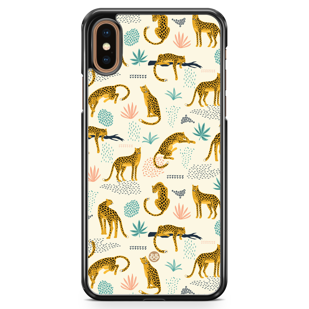 iPhone XS Max Case - Tropic Leopards