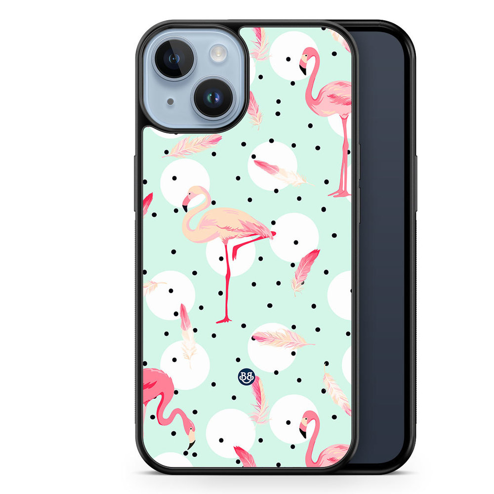 iPhone 14 Plus Case - Flamingos