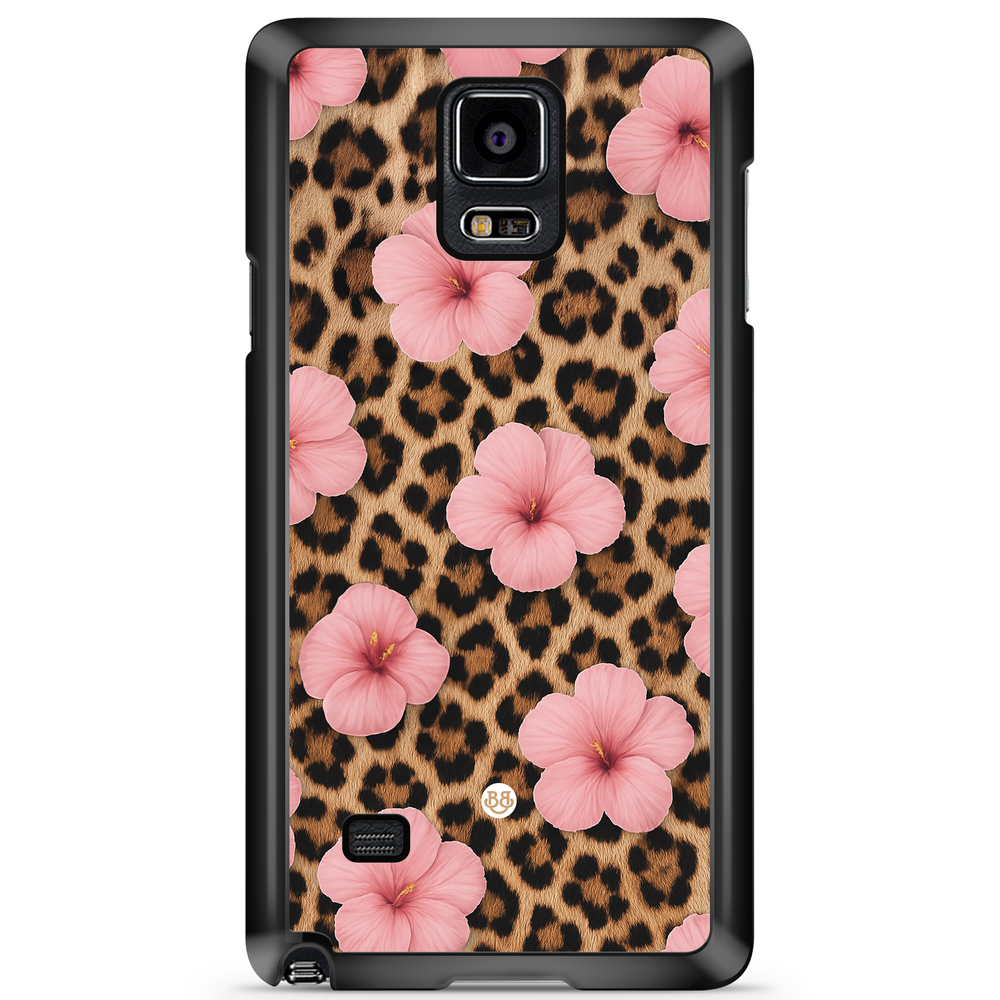 Samsung Galaxy Note 4 Case - WILD BLOOM - Leopard Flower