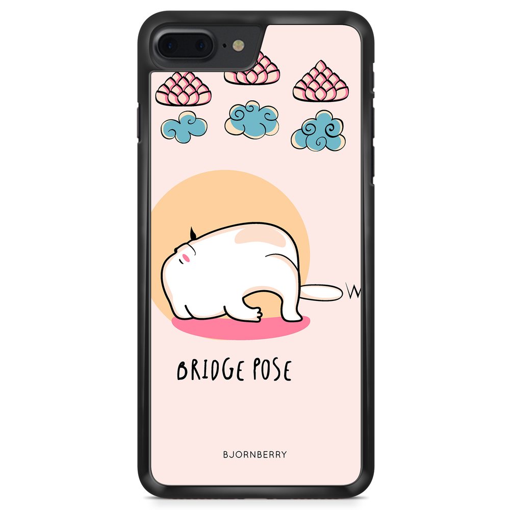iPhone 8 Plus Case - Yoga Cat Bridge Pose