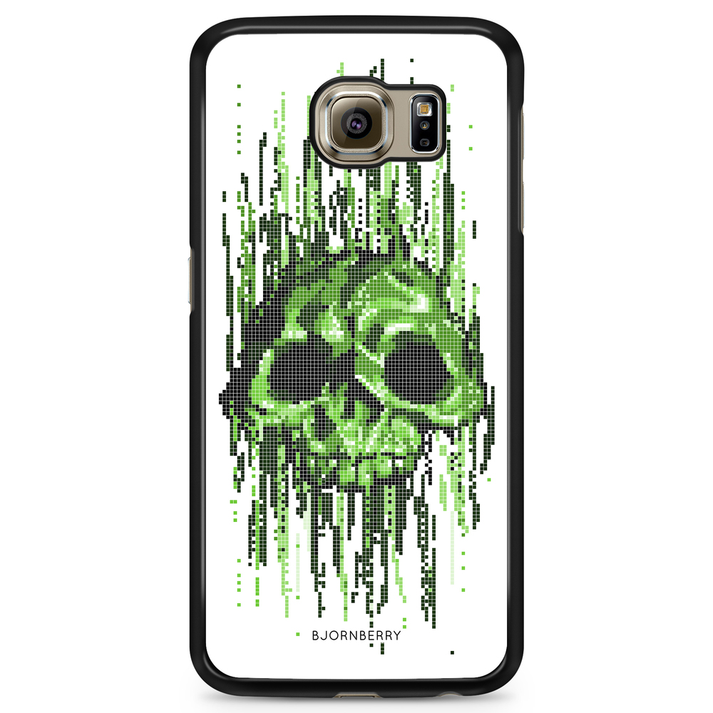 Samsung Galaxy S6 Edge+ Case - Data Virus Skull