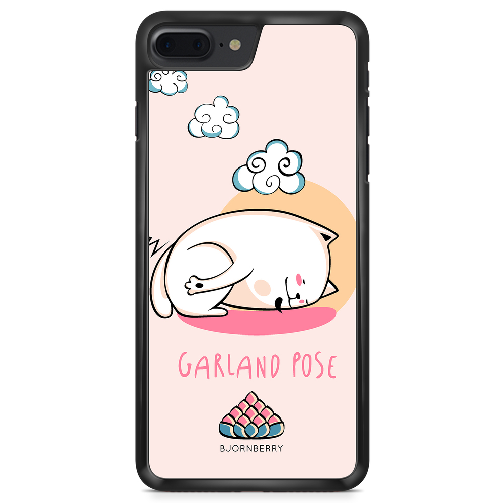 iPhone 8 Plus Case - Yoga Cat Garland