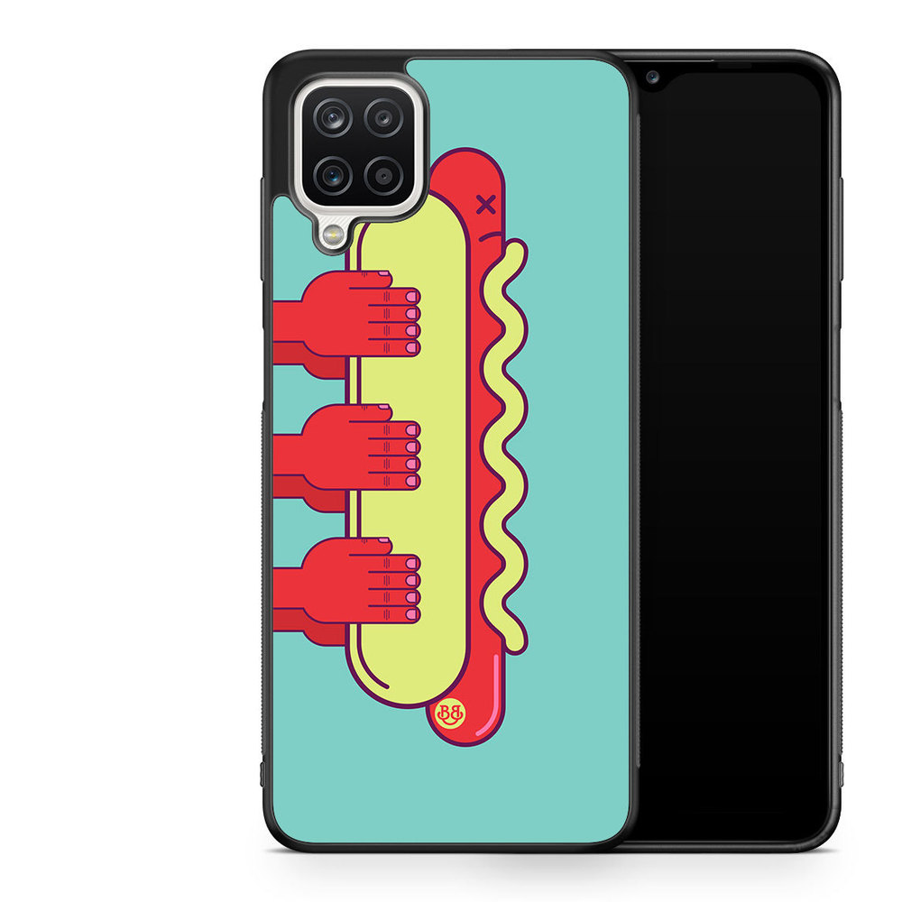 Samsung Galaxy A12 Case - Hot Dog
