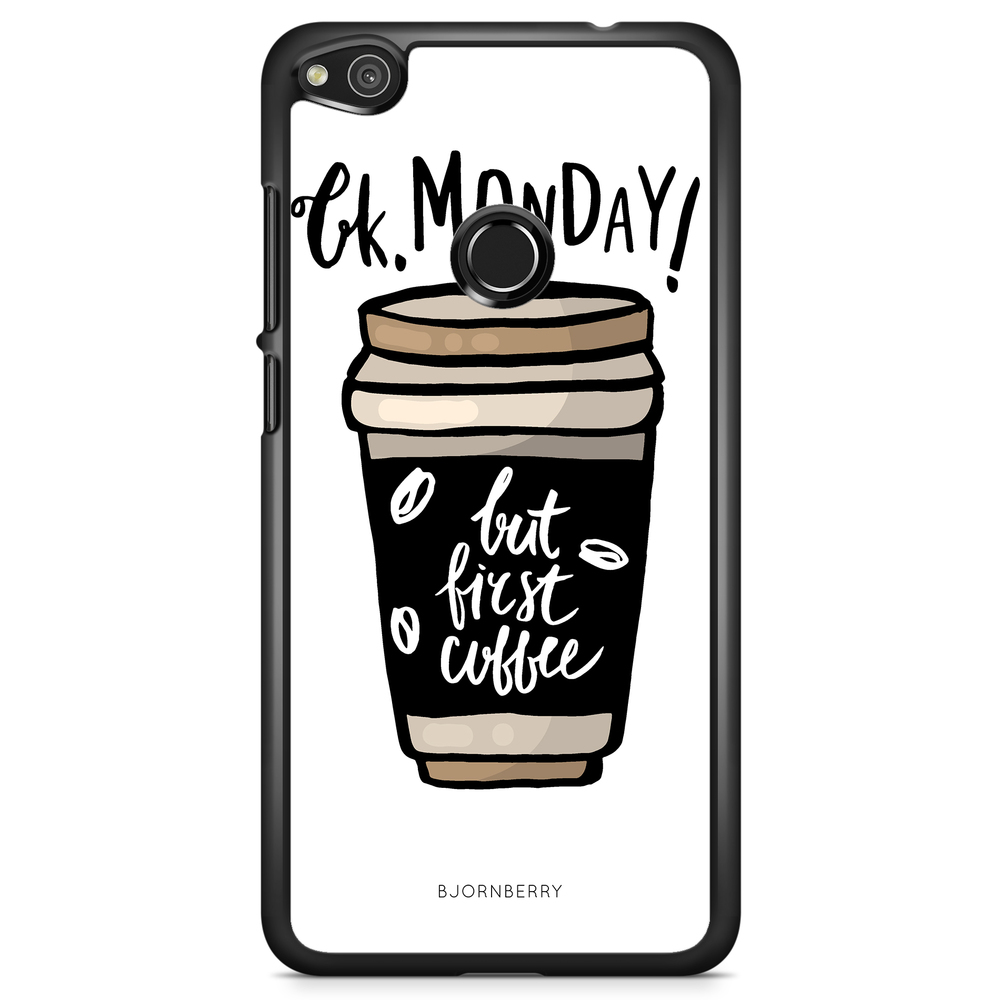 Huawei Honor 8 Lite Case - But First Coffee