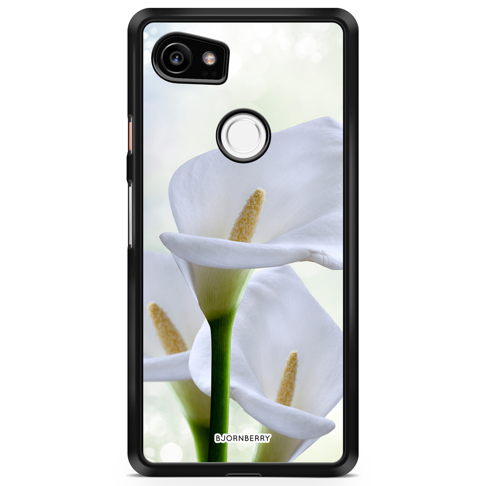 Google Pixel 2 XL Case - White flower