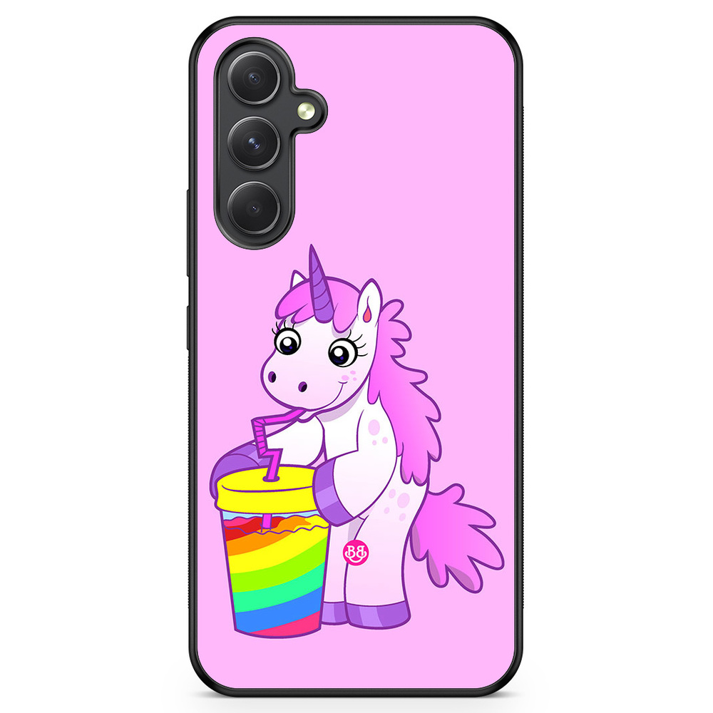 Samsung Galaxy A54 5G Case - Drinking Unicorn