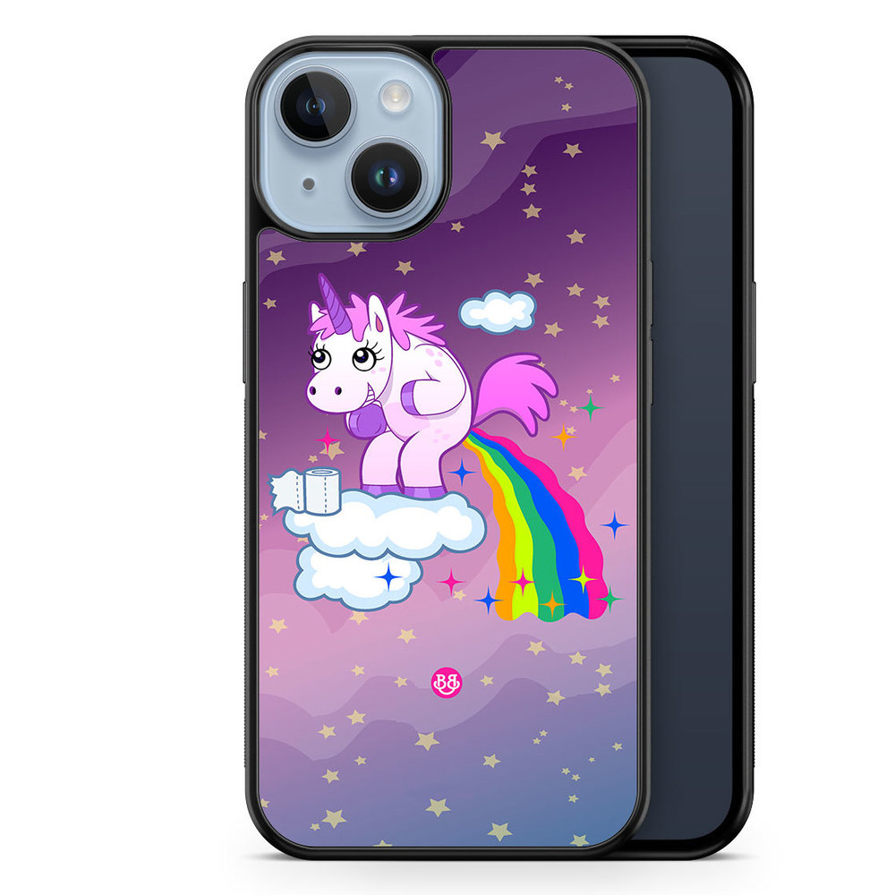 iPhone 14 Plus Case - Pooping Unicorn