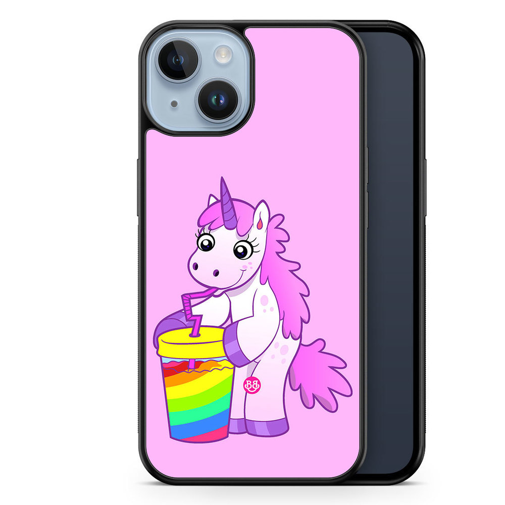 iPhone 14 Plus Case - Drinking Unicorn