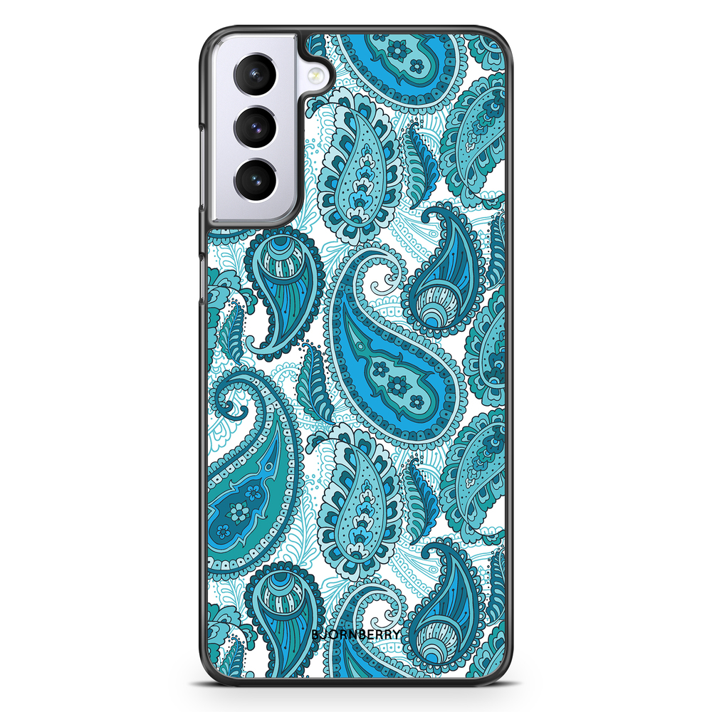 Samsung Galaxy S21 Plus Case - Blue Paisley