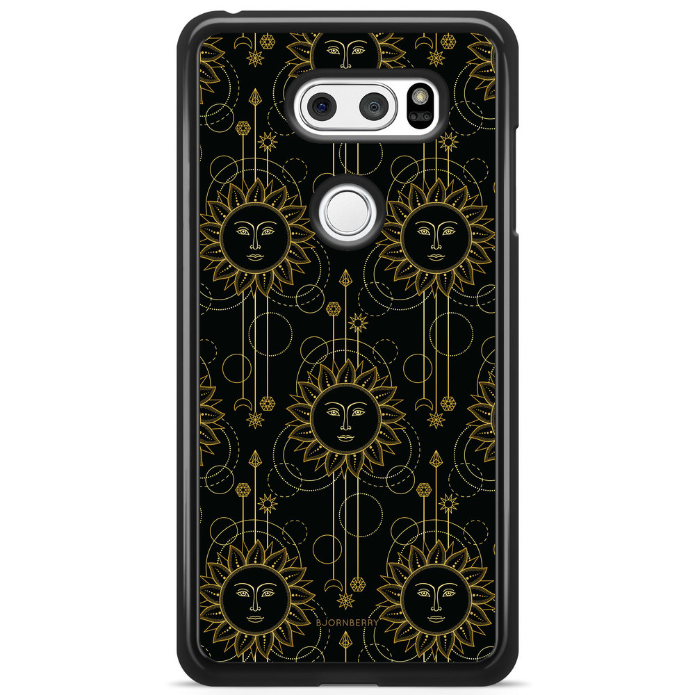 LG V30 Case - Gold Suns