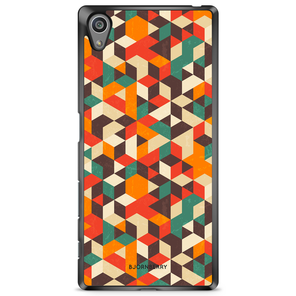Sony Xperia Z5 Premium Case - Retro Geometric