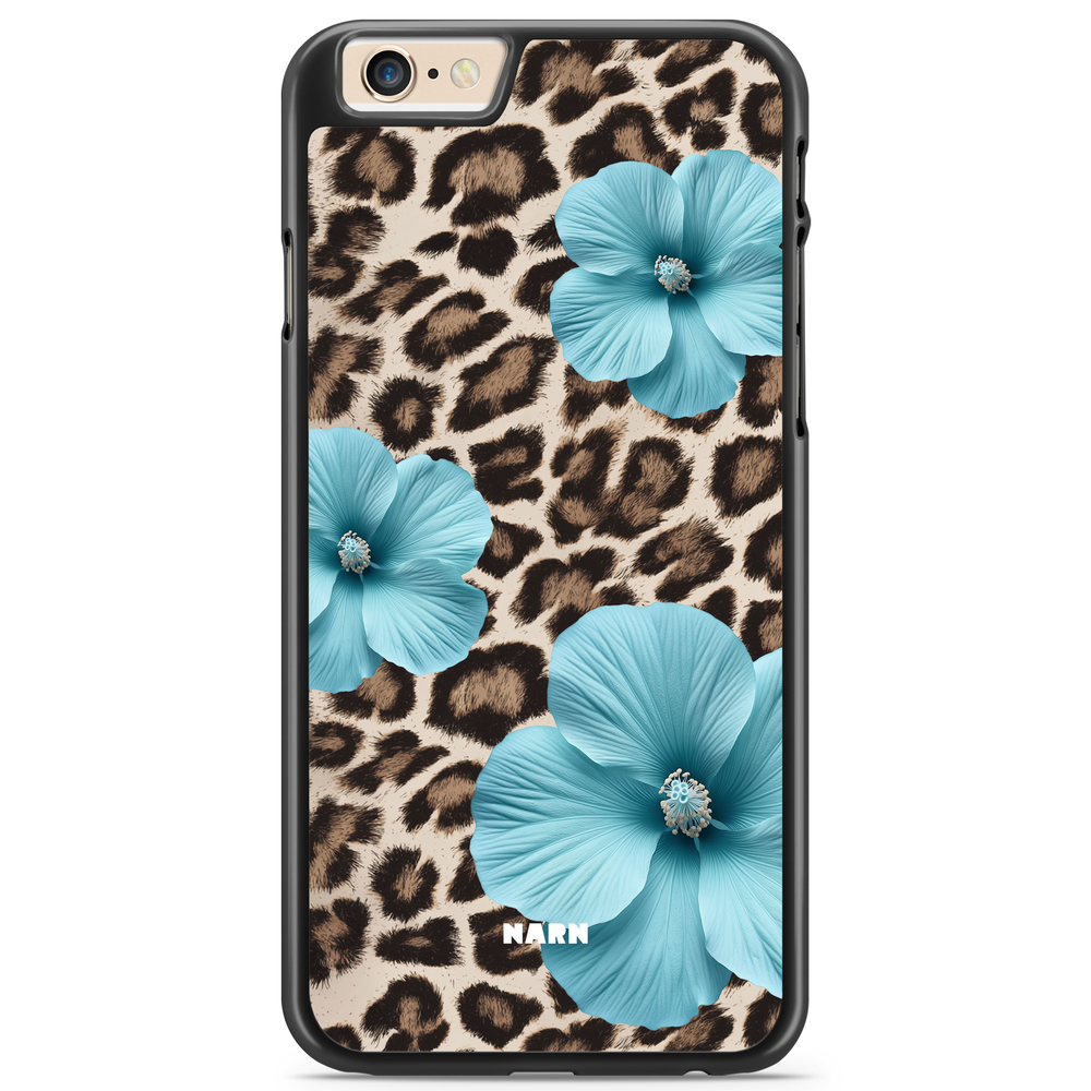 iPhone 6 Plus/6s Plus Skal - Turquoise Leopard