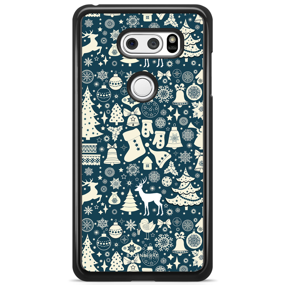 LG V30 Case - Reindeers & Spruces