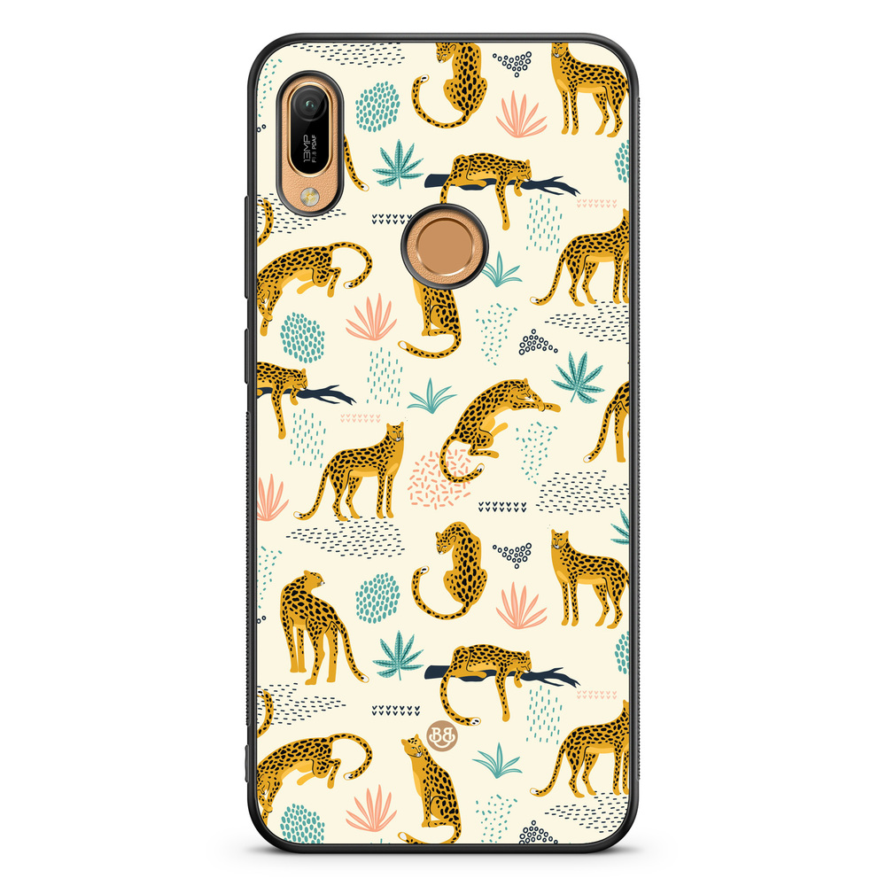 Huawei Y6 2019 Case - Tropic Leopards
