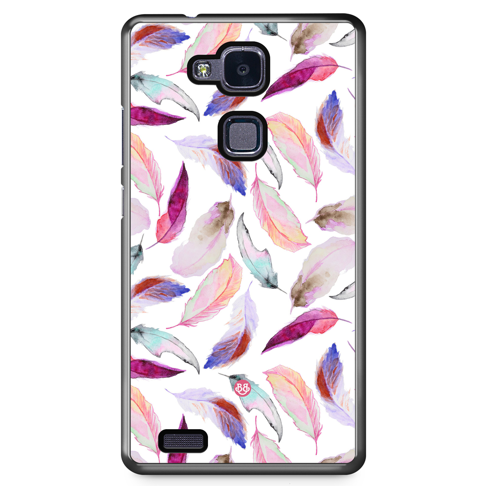 Huawei Honor 5X Case - Watercolor Feathers