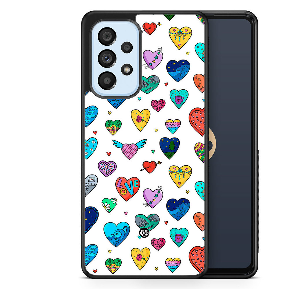 Samsung Galaxy A53 5G Case - Hearts