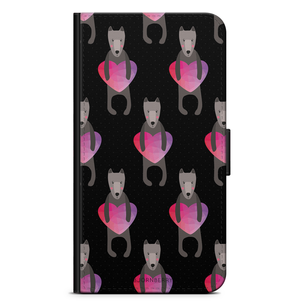 Huawei Y6 (2017) Wallet Case - Romantic Dogs