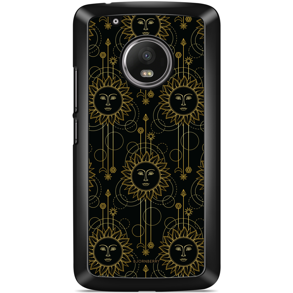 Moto G5 Plus Case - Gold Suns