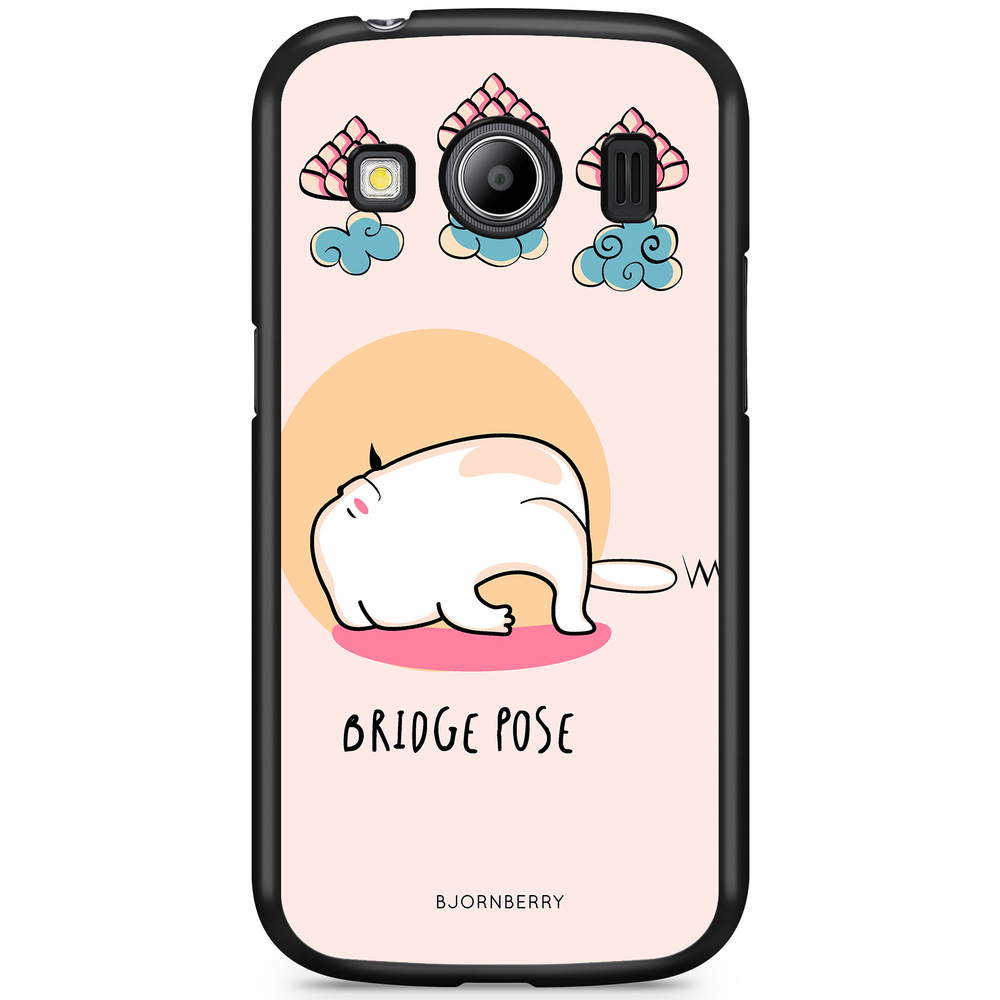 Samsung Galaxy Ace 4 Case - Yoga Cat Bridge Pose