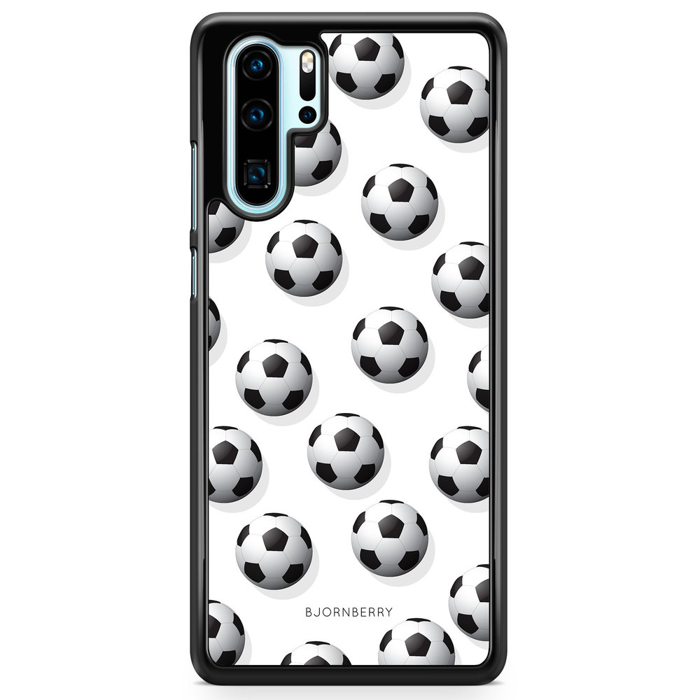 Huawei P30 Pro Case - Footballs Pattern