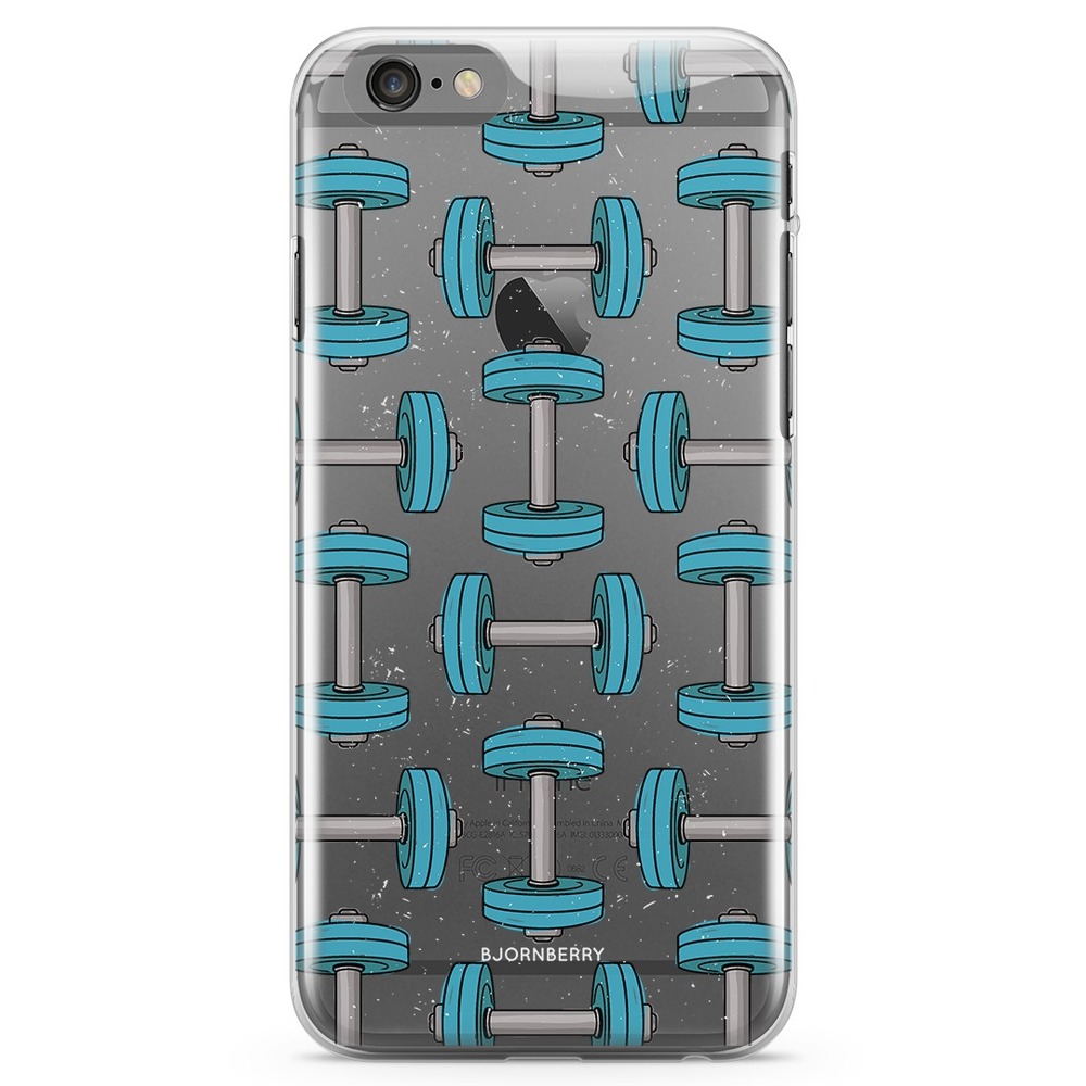 iPhone 6/6s TPU Case - Dumbbells