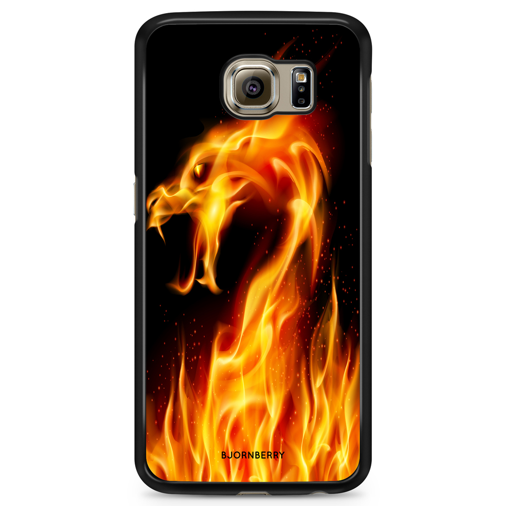 Samsung Galaxy S6 Edge+ Case - Flames Dragon