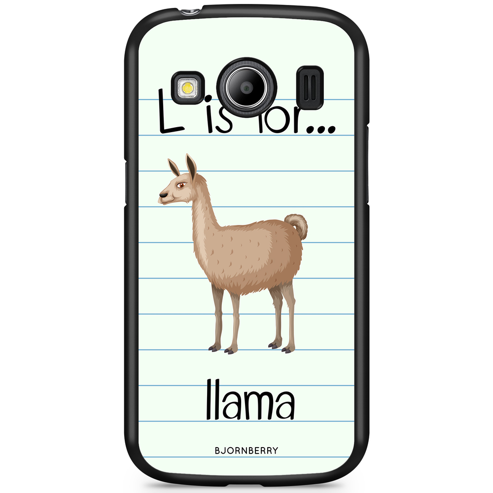 Samsung Galaxy Ace 4 Case - L Is For Llama