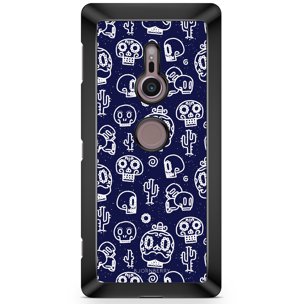 Sony Xperia XZ2 Case  - Oldschool Skulls